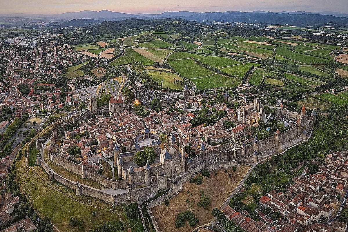 Carcassonne — vue de la ville